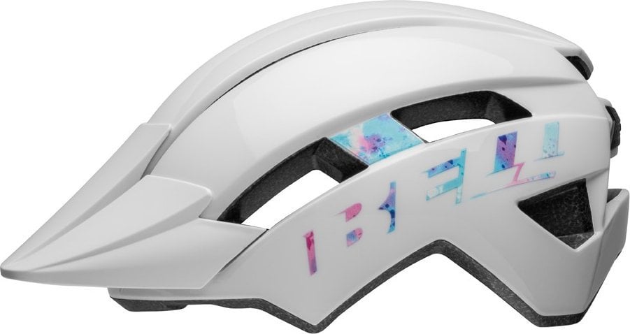 Bell Kask juniorski BELL SIDETRACK II Rozmiar kasku: Uniwersalny(50-57 cm), Wybierz kolor: Gloss White
