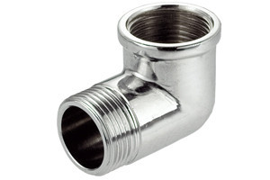 Kolanko 1/2" WZ chrom