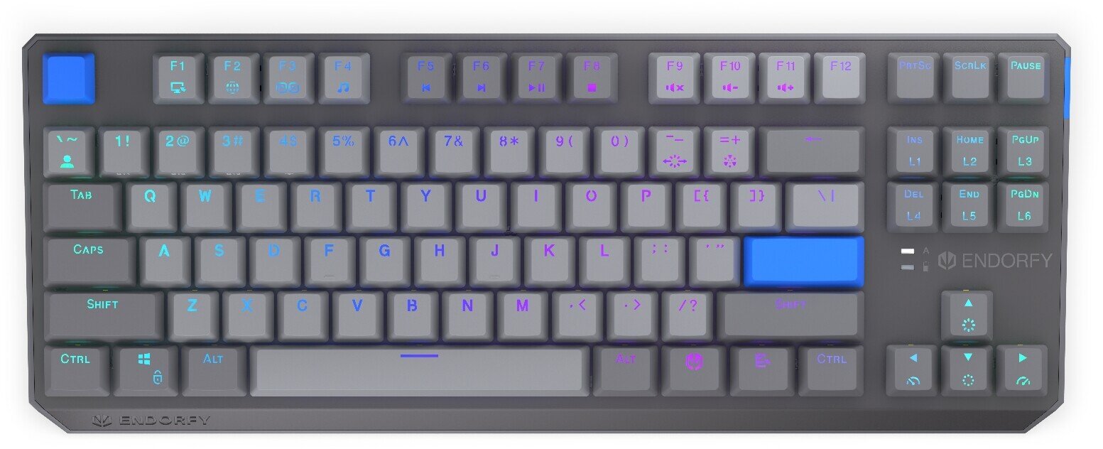 Klawiatura Endorfy Thock V2 TKL Wireless ENDORFY Yellow by Gateron (EY5A130)