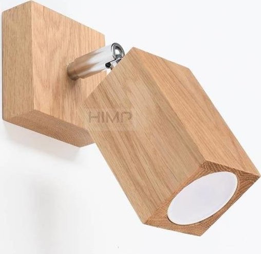 Kinkiet Sollux Lighting Kinkiet KEKE dąb himp