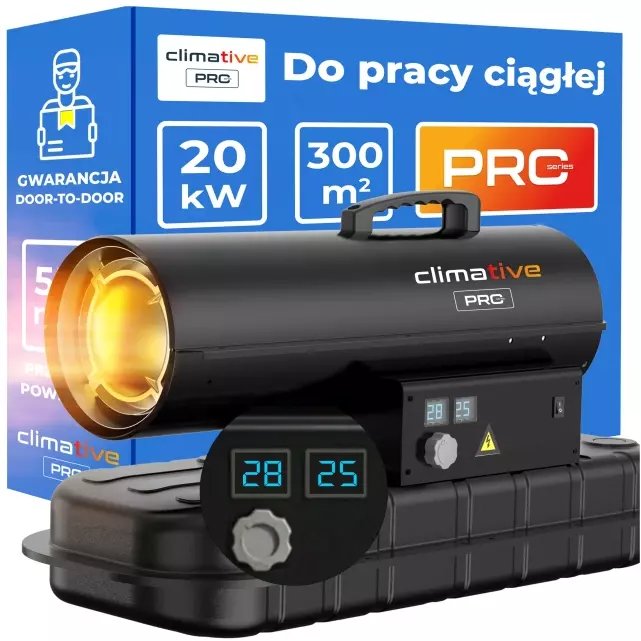 CLIMATIVE Nagrzewnica olejowa OH-20 PRO (20 kW)