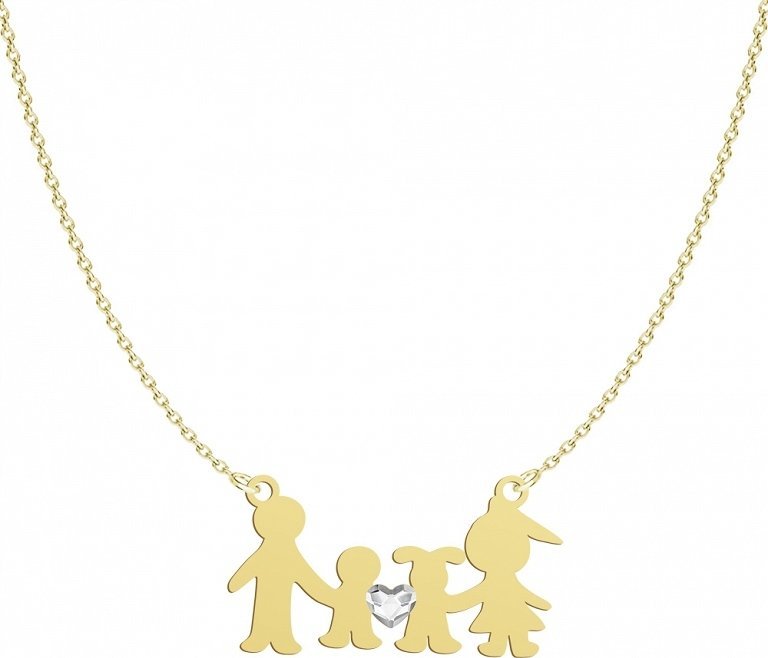 Radziszewska Jewellery Pozłacany Naszyjnik RODZINA GRAWER GRATIS