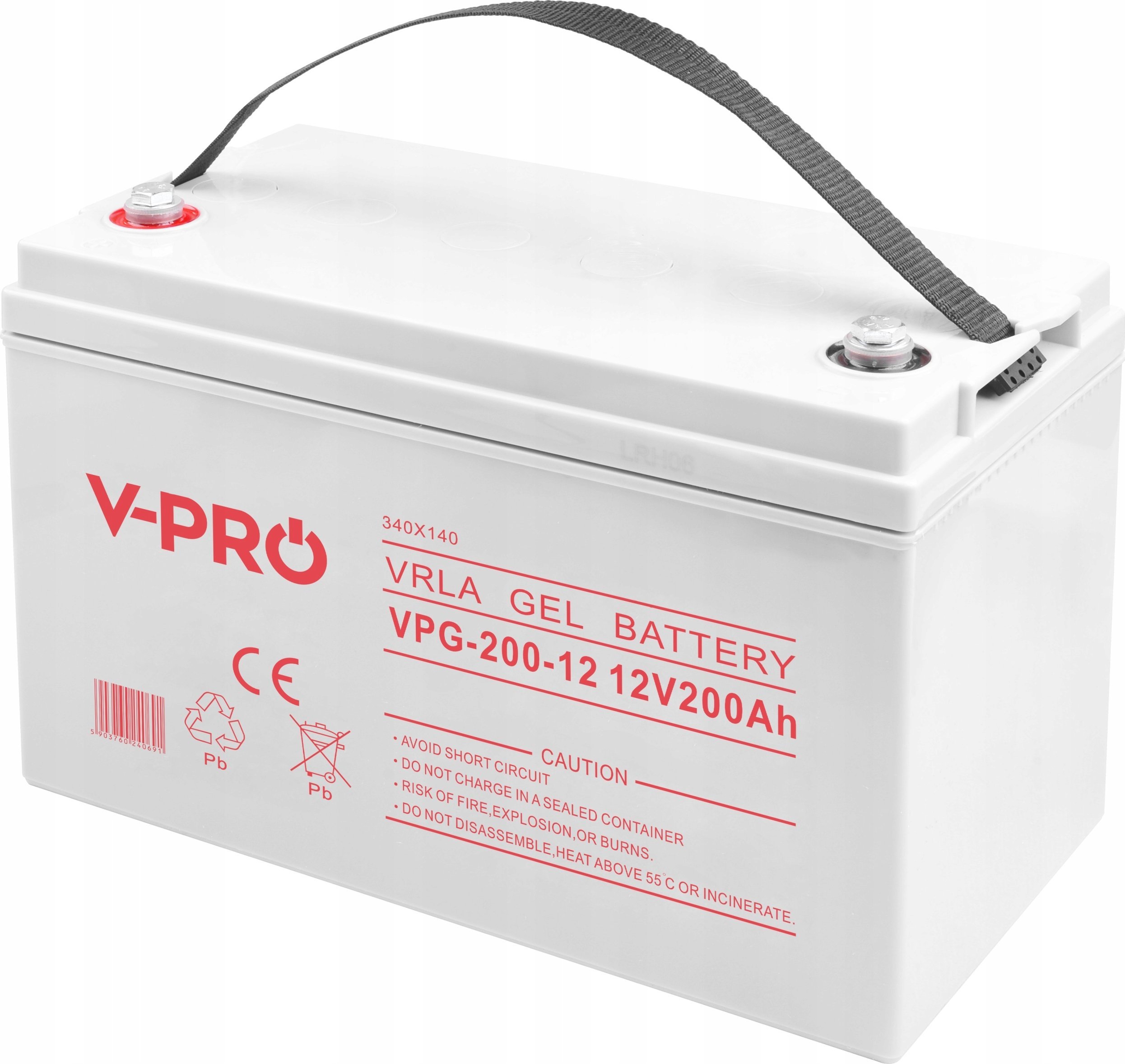 Volt Akumulator Volt Polska Gel VPRO Solar 12V 220Ah