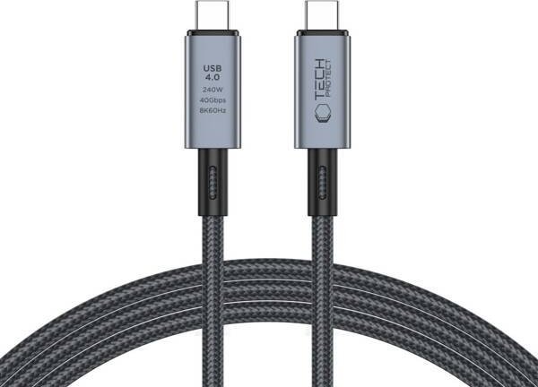 Kabel USB Tech-Protect USB-C - USB-C 2 m Czarny (5906302308996)