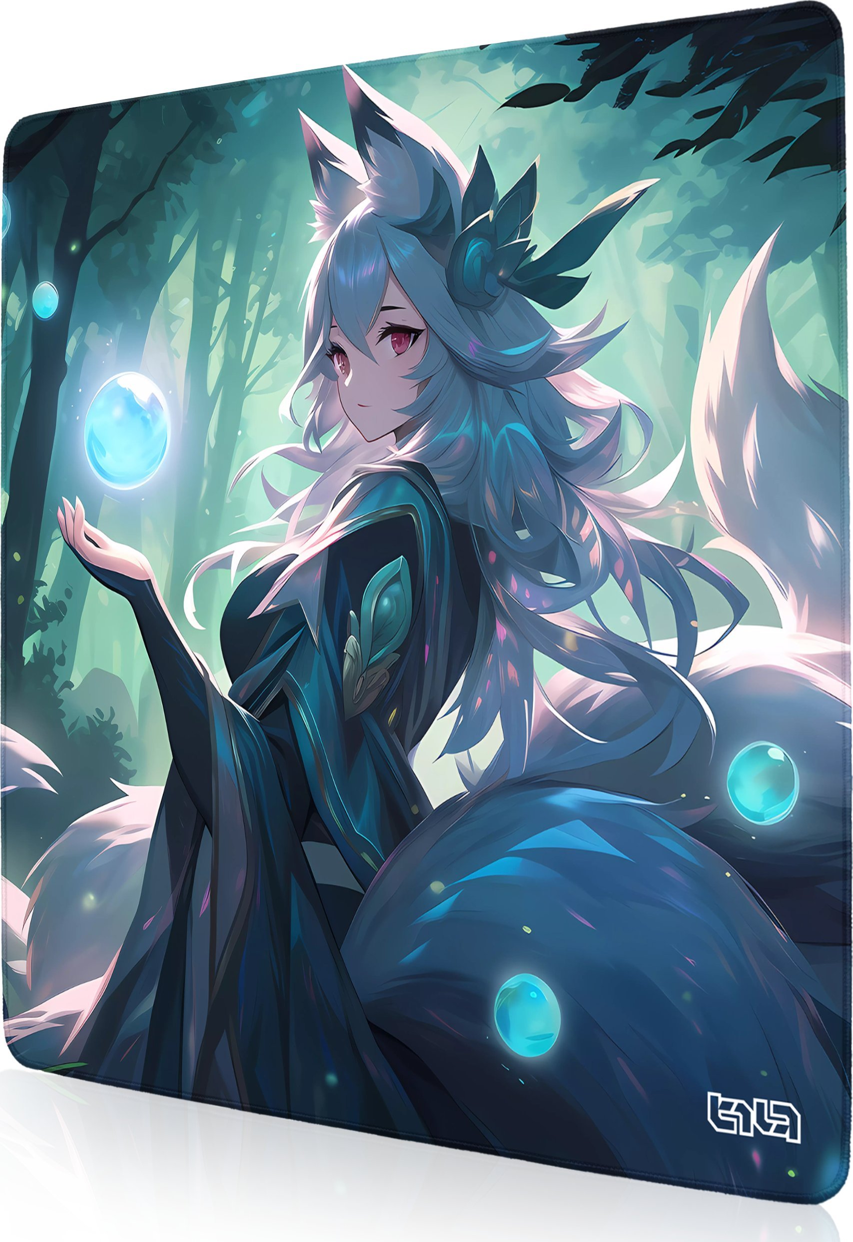 Podkładka Tilt PODKŁADKA GAMINGOWA Lisia Czarodziejka 30x30 TILT Antypoślizgowa Na biurko