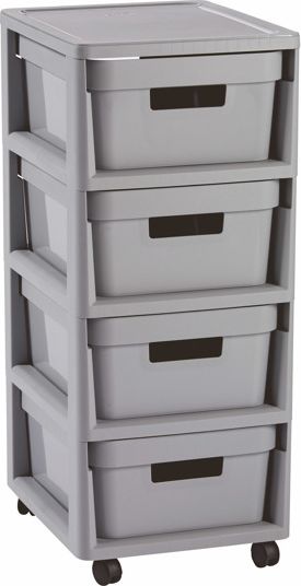 Curver Półsłupek Infinity 30cm szary (50379)