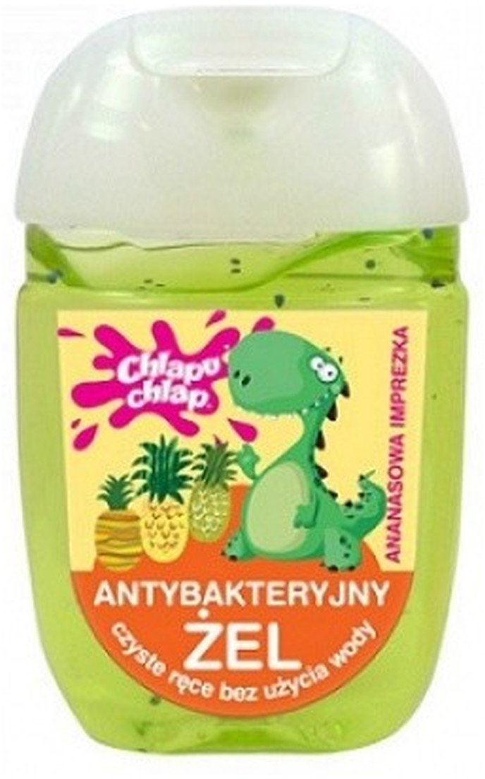 Chlapu Chlap ŻEL DO RĄK ANTYBAKTERYJNY ANANASOWA IMPREZA 30ml
