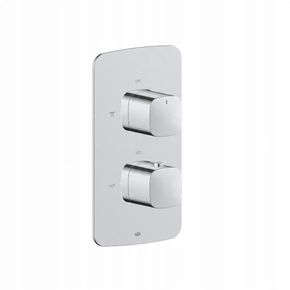 5759-001-00 / KFA / MALAGA / BATERIA PODTYNKOWA TERMOSTATYCZNA SOLO , CHROM /
