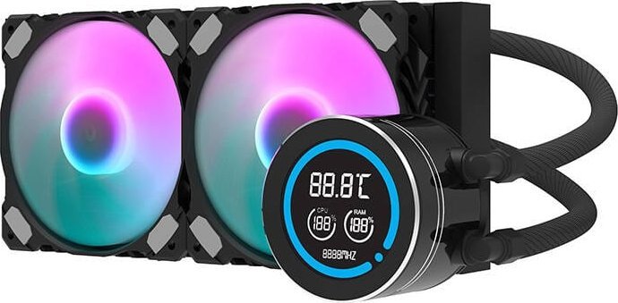 Chłodzenie wodne Darkflash DN-D240 Czarne