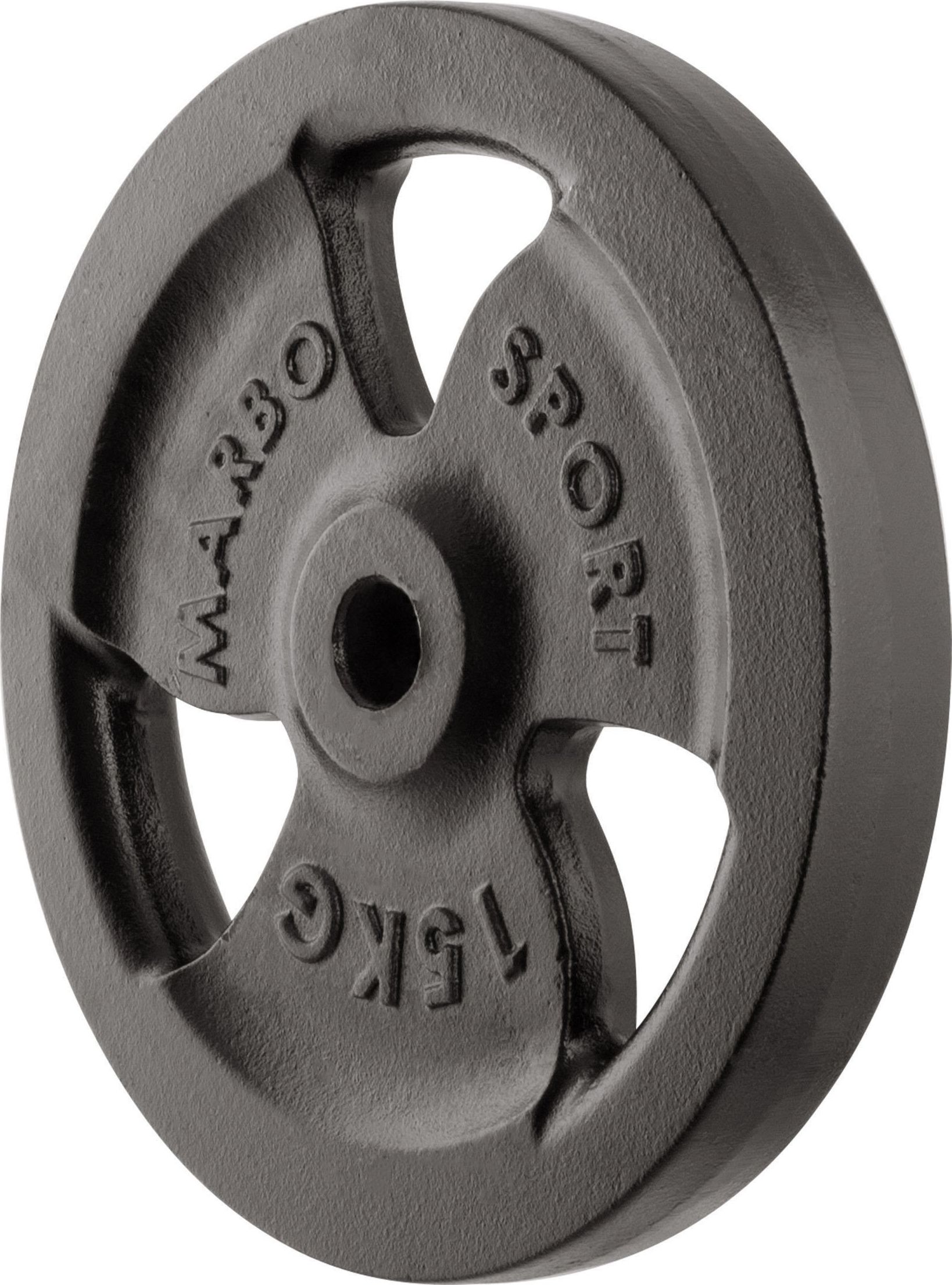 Marbo Sport Standard tri grip discs 15 kg MW-O15-kier - Marbo Sport