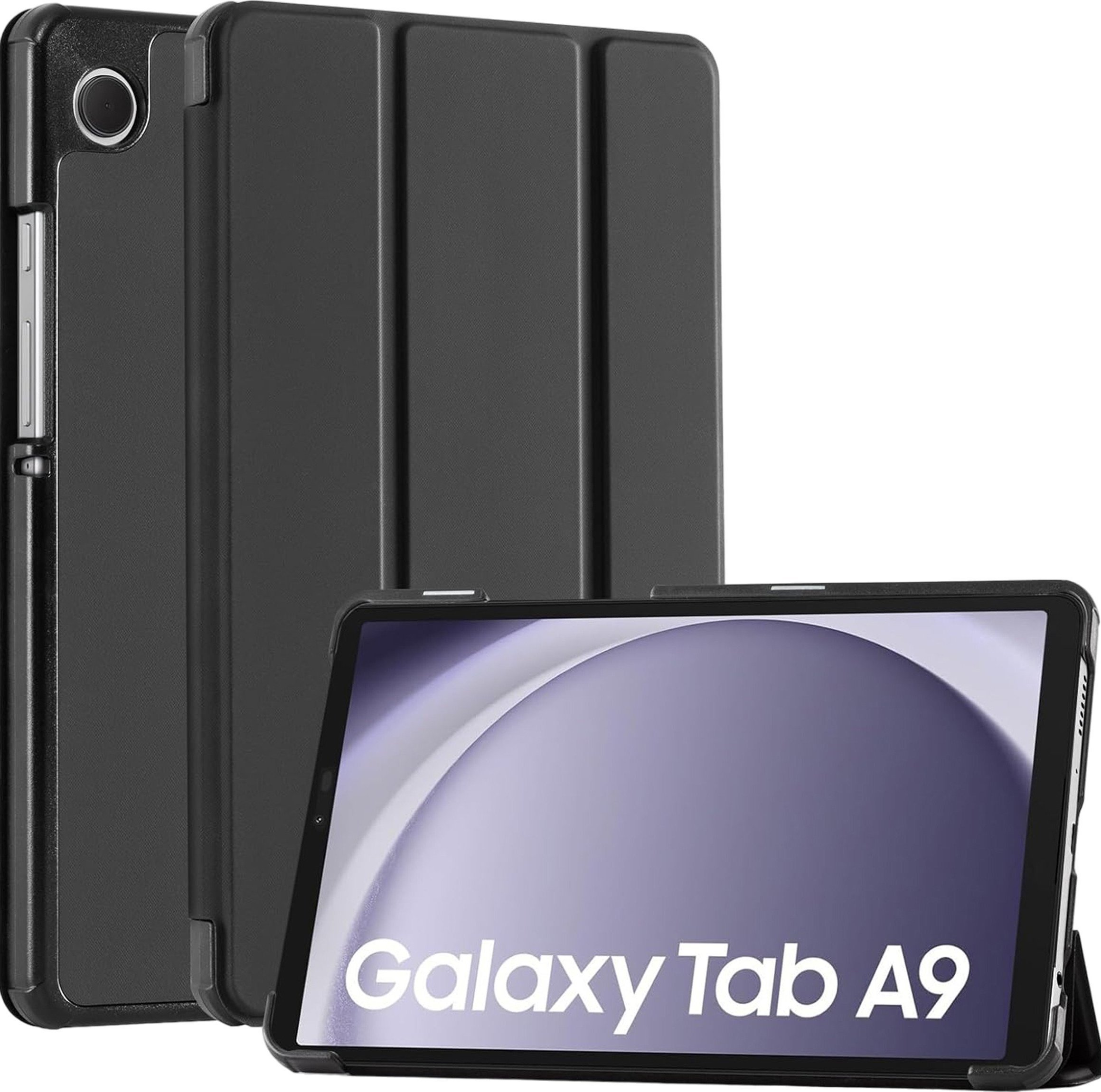 Etui na tablet Alogy Etui do Samsung Galaxy Tab A9 2023 8.7" X110 / X115 obudowa na tablet Case Alogy Book Cover Czarne