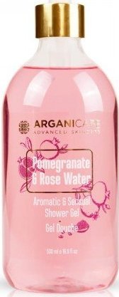 Arganicare Arganicare Shower Żel pod prysznic z granatem i wodą różaną 500 ml