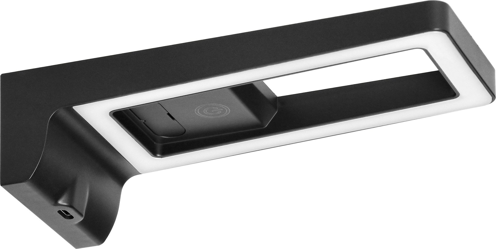 Orno ARTUS lampka podszafkowa LED 3W, 225lm, 4000K, z włącznikiem dotykowym i USB, czarna