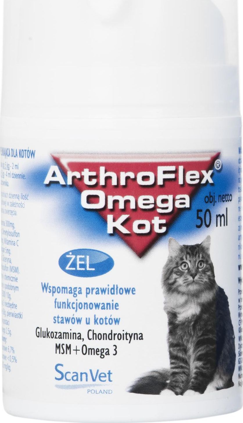 ScanVet ScanVet ArthroFlex Omega Kot żel na stawy 50 ml