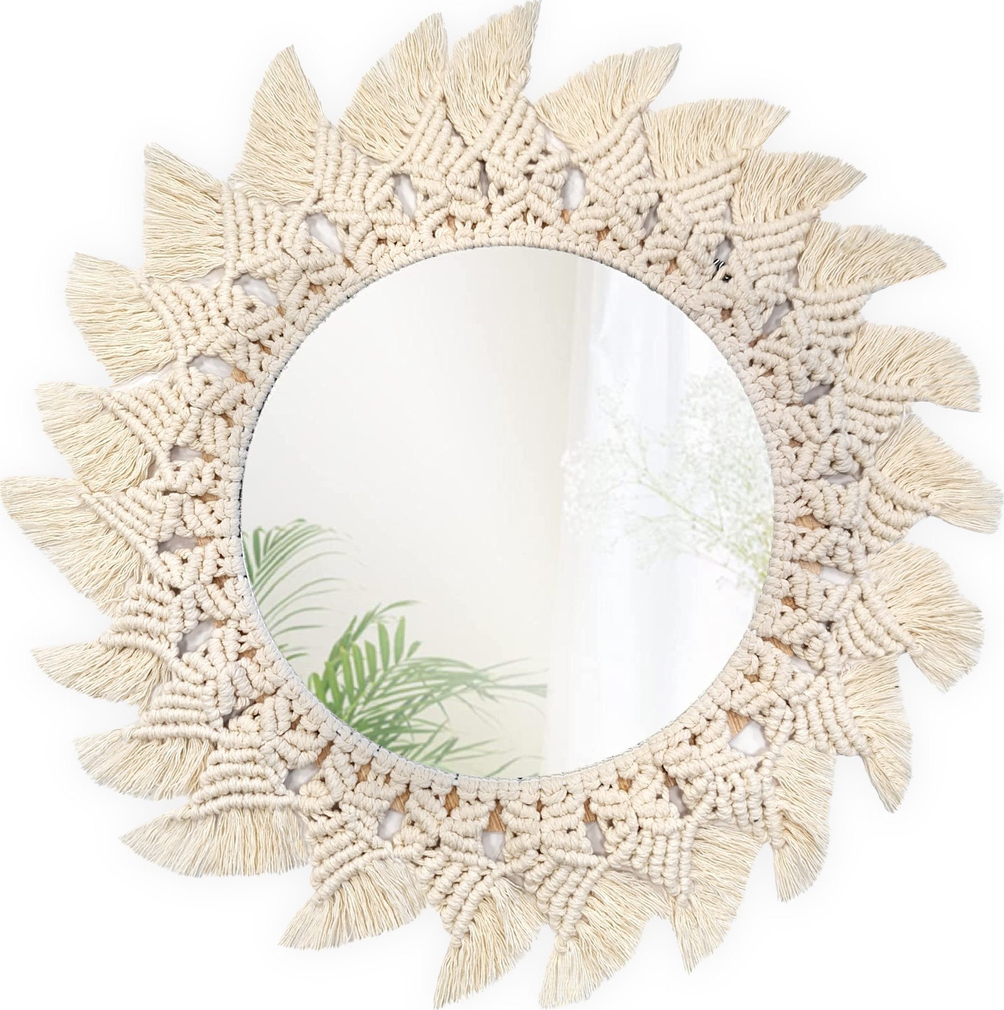 Tutumi LUSTRO ŚCIENNE BOHO 50CM 322086