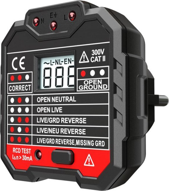 Dalmierz Ermenrich Tester do gniazd sieciowych Ermenrich Zing ST40