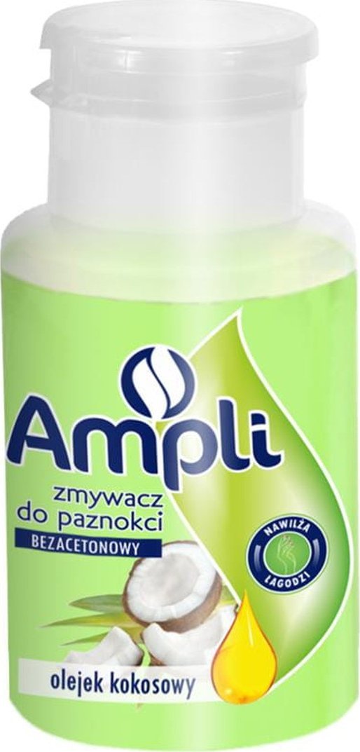 Ampli Zmywacz do paznokci Olejek Kokosowy 150ml