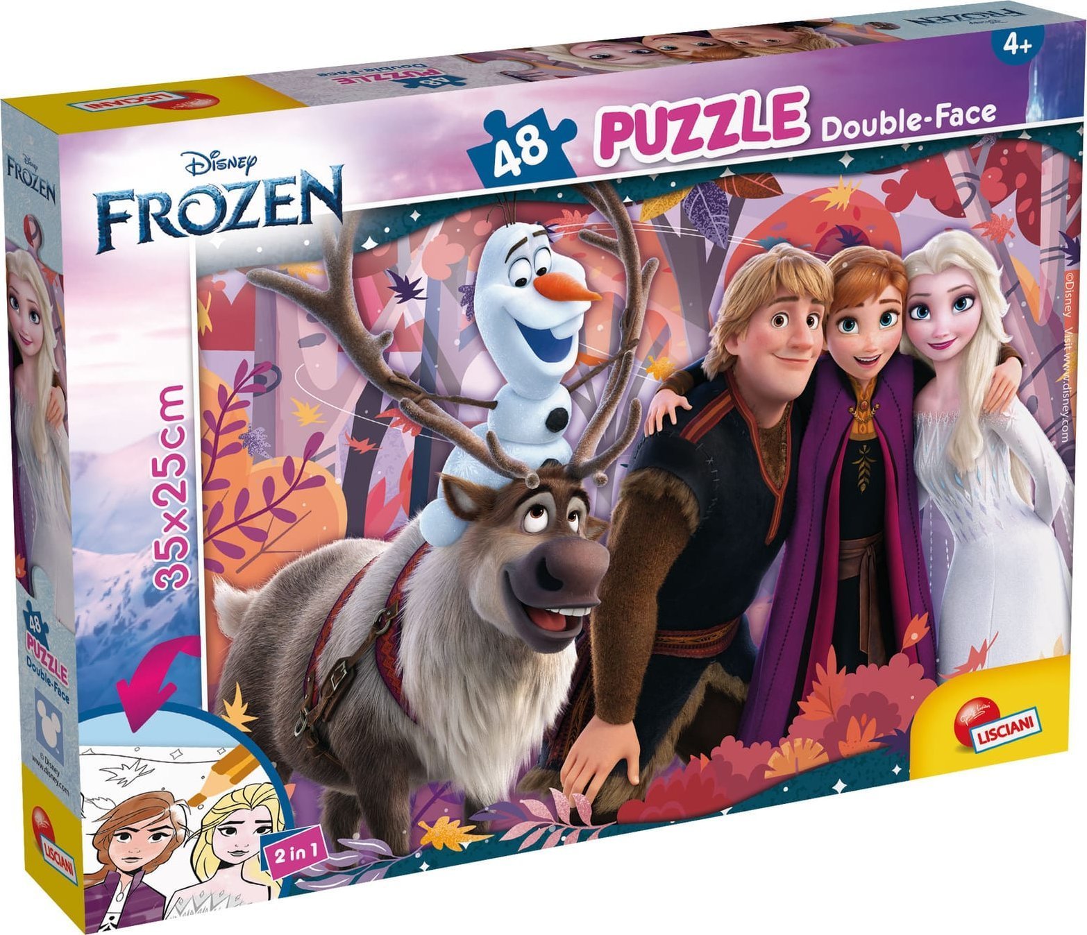 LISCIANI DISNEY PUZZLE DF M-PLUS 48 FROZEN