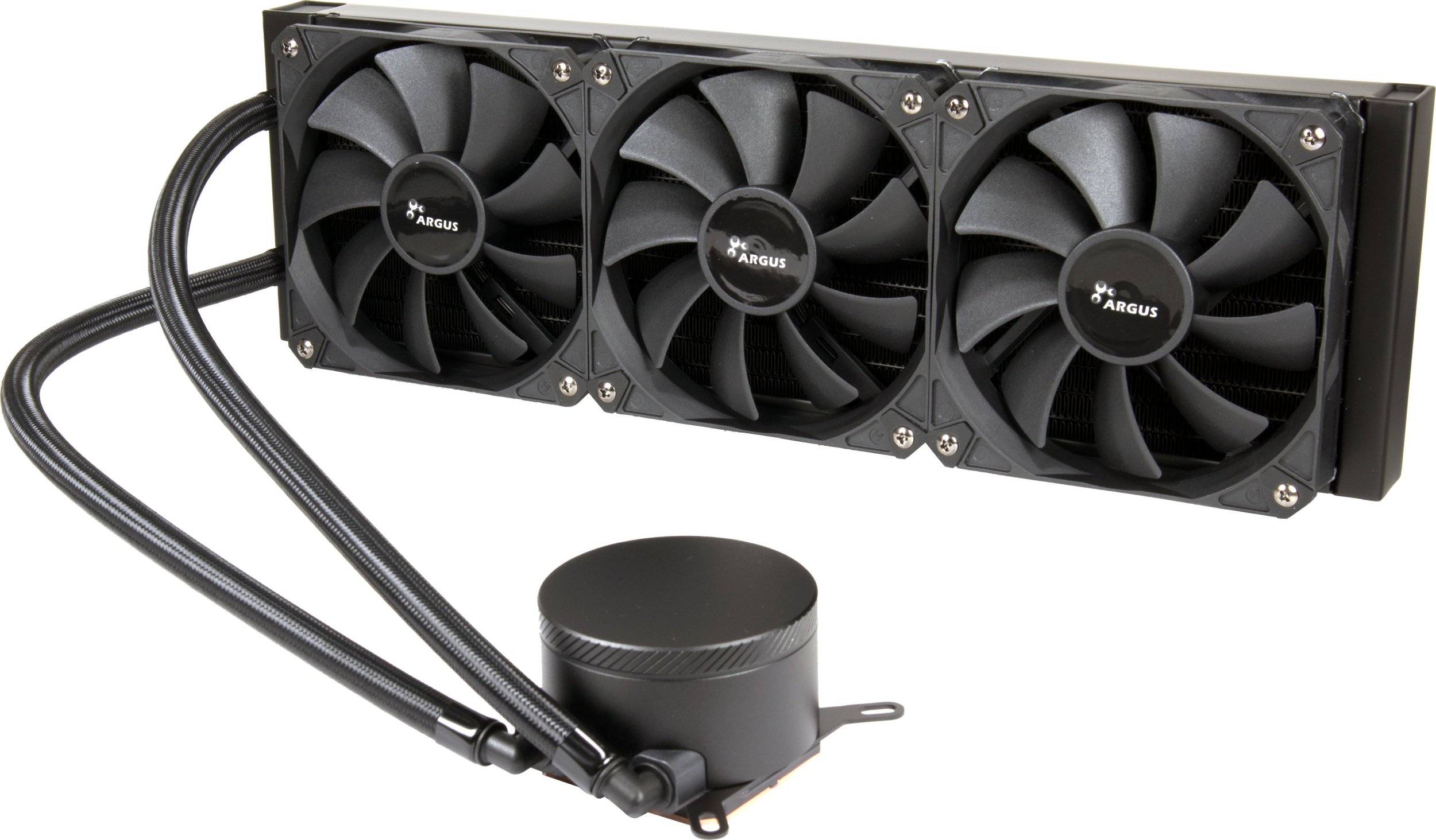 Chłodzenie wodne Inter-Tech INTER-TECH Argus Iceman B-360 AiO - Wasserk�hlung f�r alle g�ngigen Sockeltypen