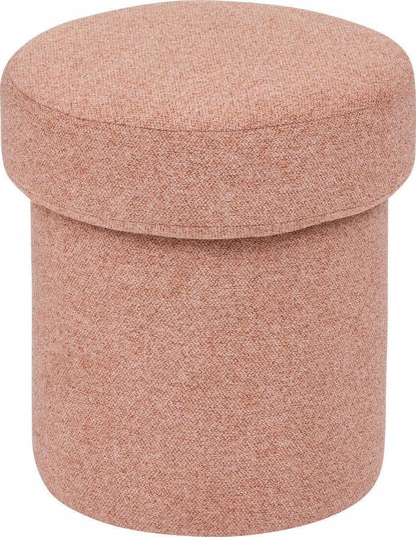 Atmosphera Pufa ze schowkiem okrągła KITA, Ø 37 cm