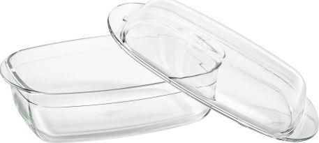 Kuchenprofi Naczynie żaroodporne z pokrywą Kuchenprofi Elsass, szkło borokrzemowe, 32,5 x 19,5 cm
