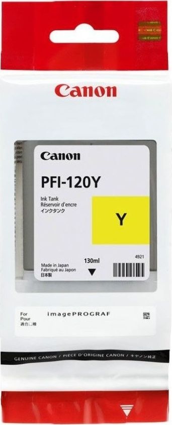 Tusz Canon Tusz PFI120Y Yellow 130 ml
