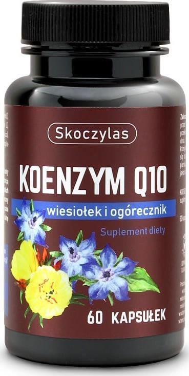 SKOCZYLAS Koenzym Q10, wiesiołek i ogórecznik 60 kapsułek SKOCZYLAS