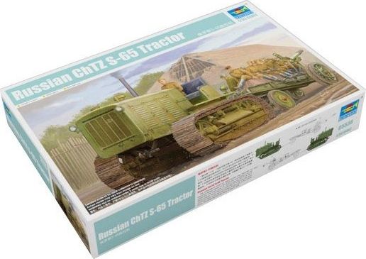 Trumpeter Model plastikowy ChTZ S-65 rosyjski ciągnik