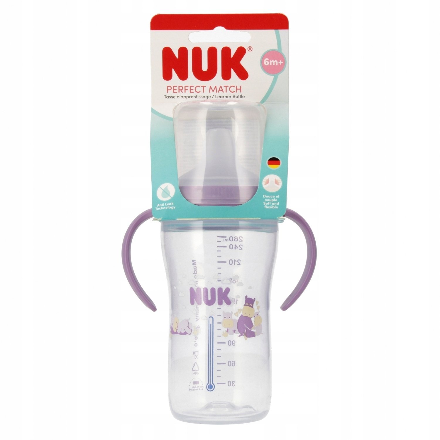 NUK BUTEL DO NAUK PIC 260ML HIPO 10216315 1/6