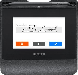 Wacom Stu-540 12.7 Cm (5") Black Tft