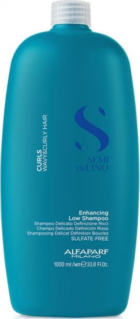 Alfaparf Alfaparf Semi Di Lino Curls Enhancing Low Shampoo wzmacniający szampon do włosów kręconych 1000ml