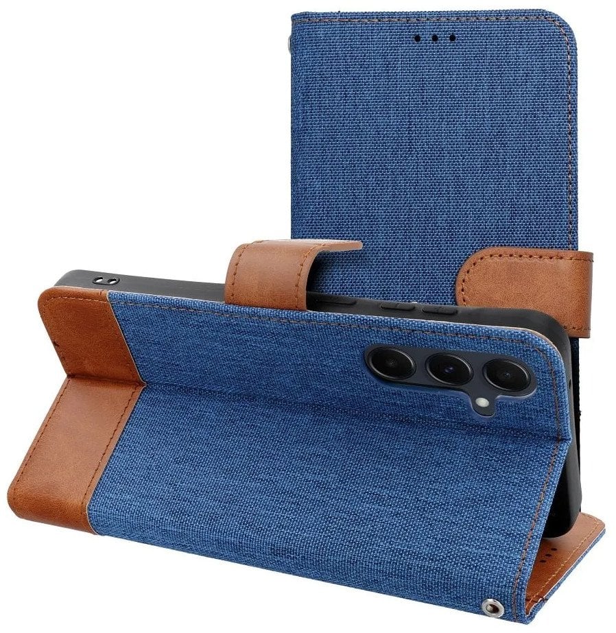 Kabura JEANS Book do XIAOMI Redmi Note 14 5G niebieski