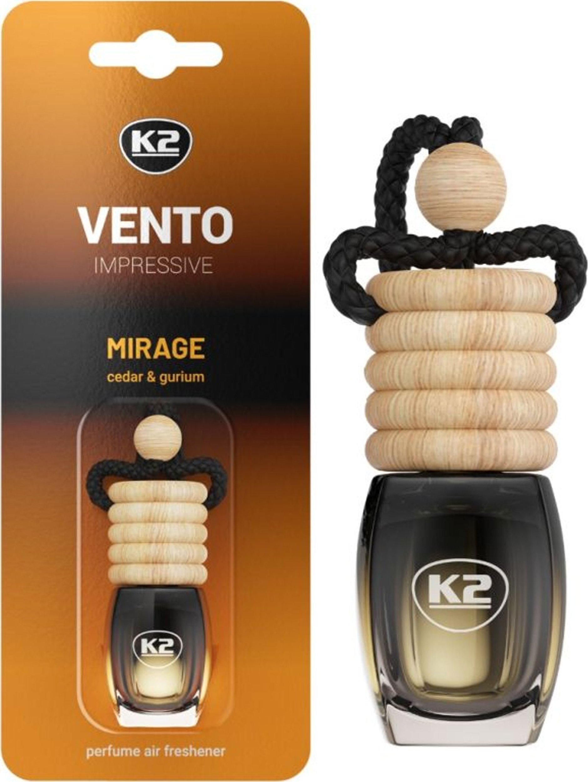 Osram K2 VENTO Solo Impressive MIRAGE 8ml Zapach Samochodowy Odświeżacz BLISTER