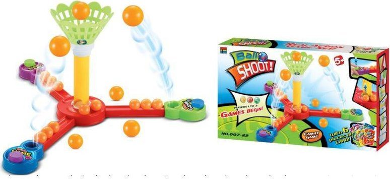 DK Gra Zręcznościowa Skaczące Kulki, Piłeczki, Rzut Do Kosza Pchełki