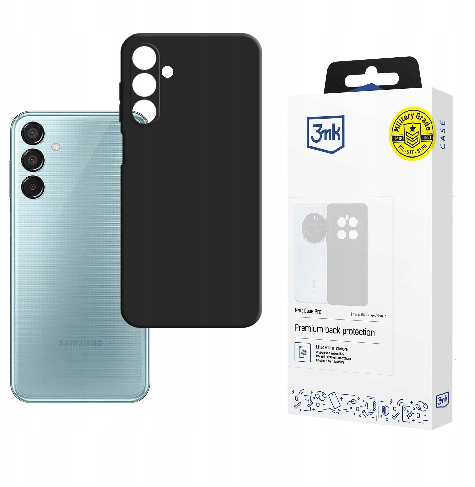 Samsung Galaxy M16 5G - 3mk Matt Case Pro