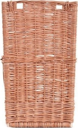 WickerPL Wiszący Kosz wiklinowy na bagietki 30 H30/62 cm