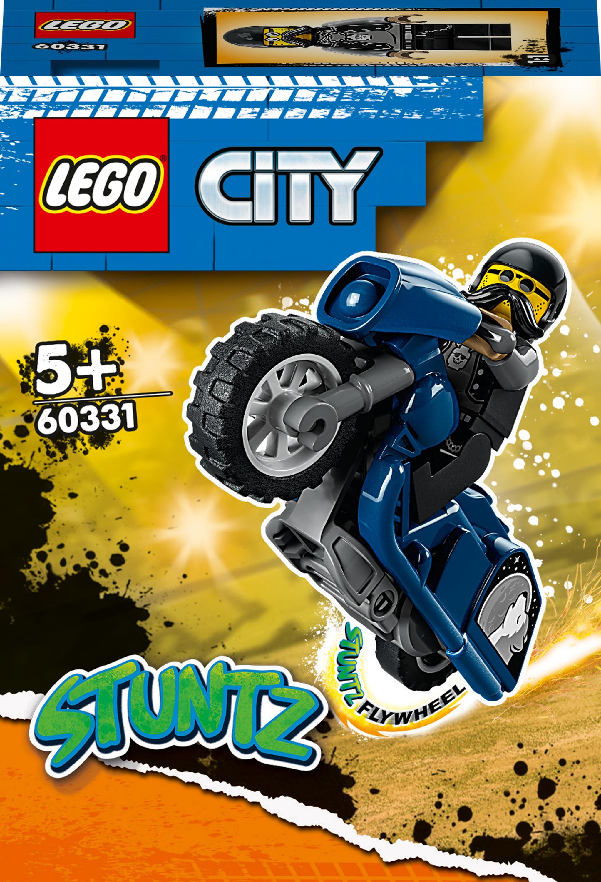 LEGO City Turystyczny motocykl kaskaderski (60331)