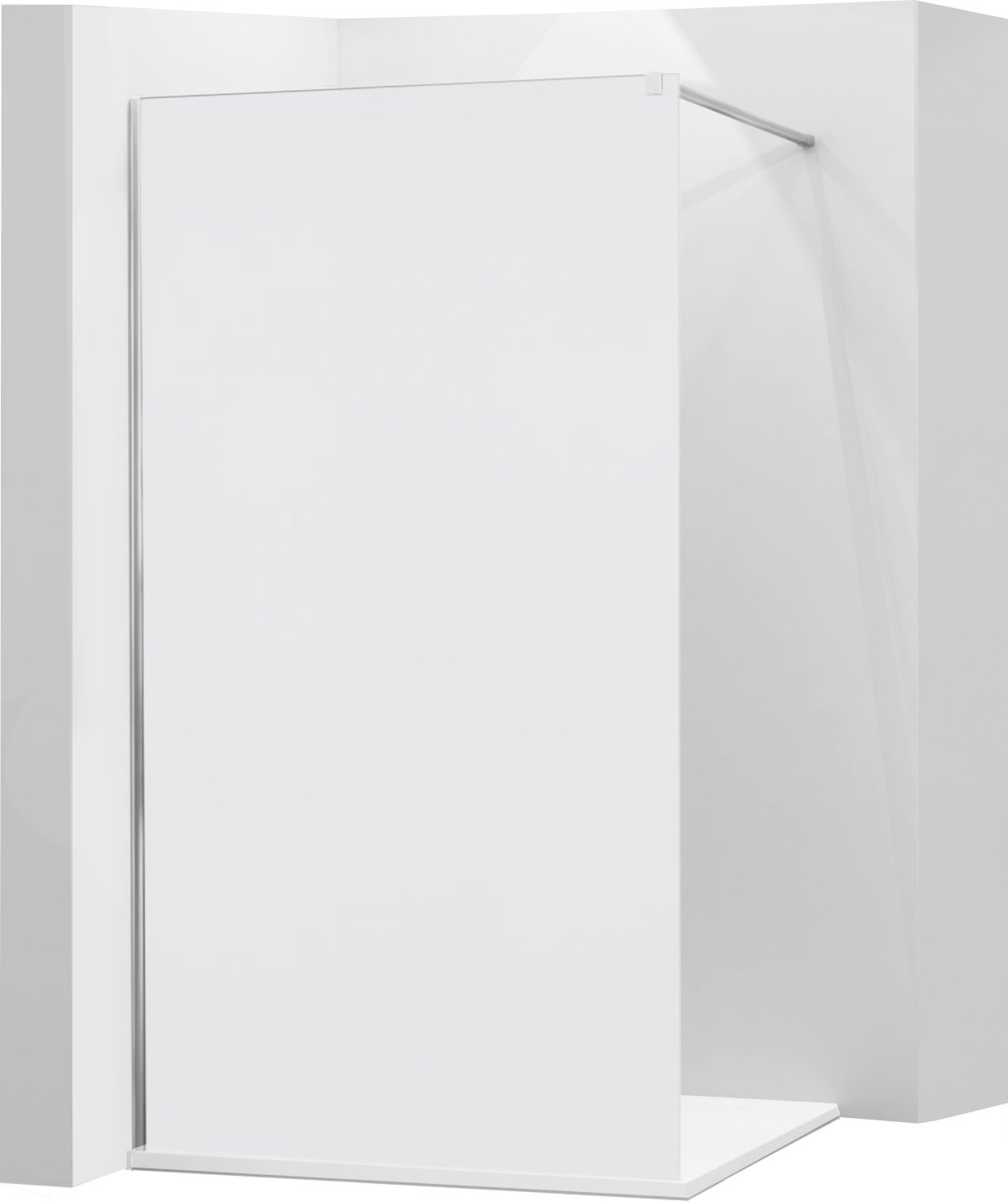 Mexen Mexen Kioto ścianka prysznicowa 70 x 200 cm, szron 8 mm, chrom - 800-070-101-01-30