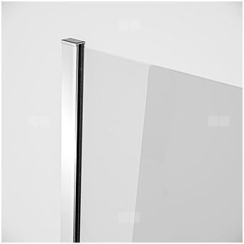 Cersanit (części zamienne - kabiny prysznicowe) Profil narożny do kabiny walk-in chrom (S900-2812)