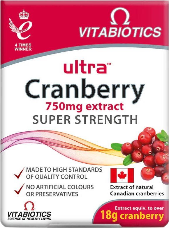VITABIOTICS_Ultra Cranberry żurawina suplement diety 30 tabletek