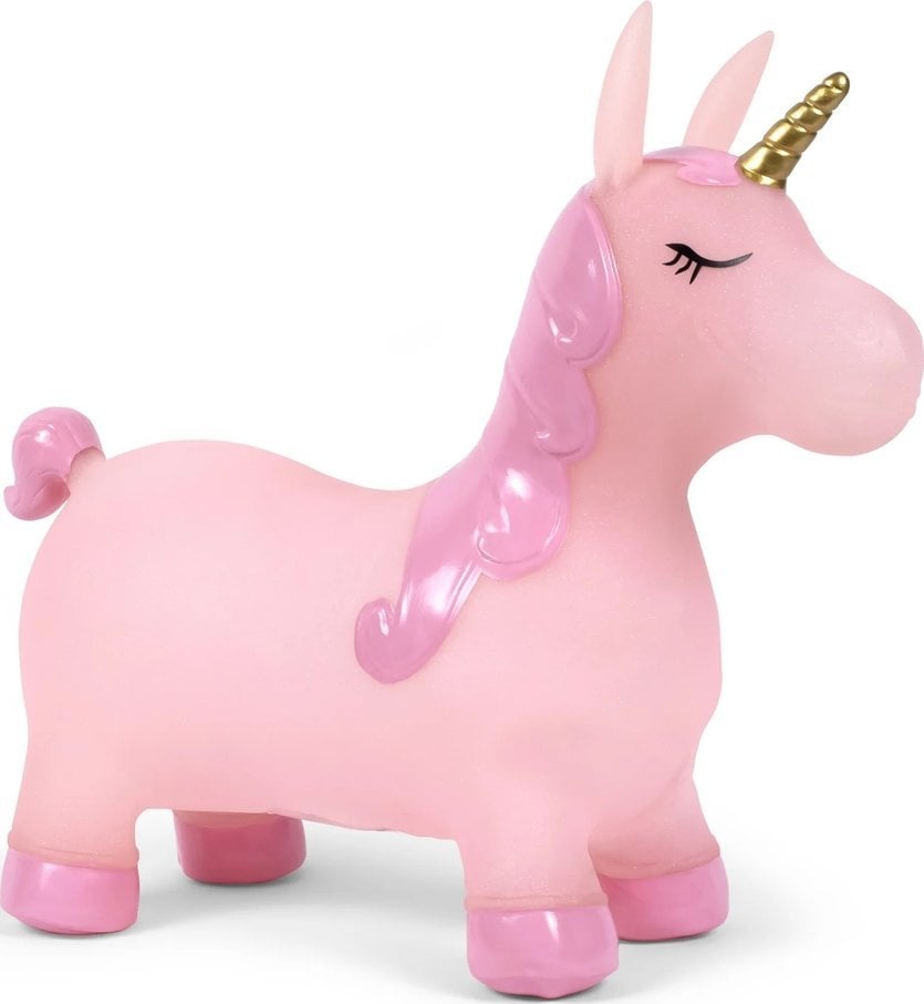 Sourcing bo. Jumping animal Pink unicorn