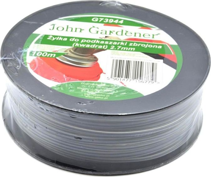 Geko Żyłka do podkaszarki zbrojona kwadratowa 2,7mm x 100m (G73944)