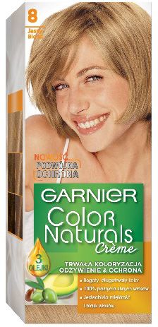 Garnier Color Naturals Krem koloryzujący nr 8 Jasny Blond