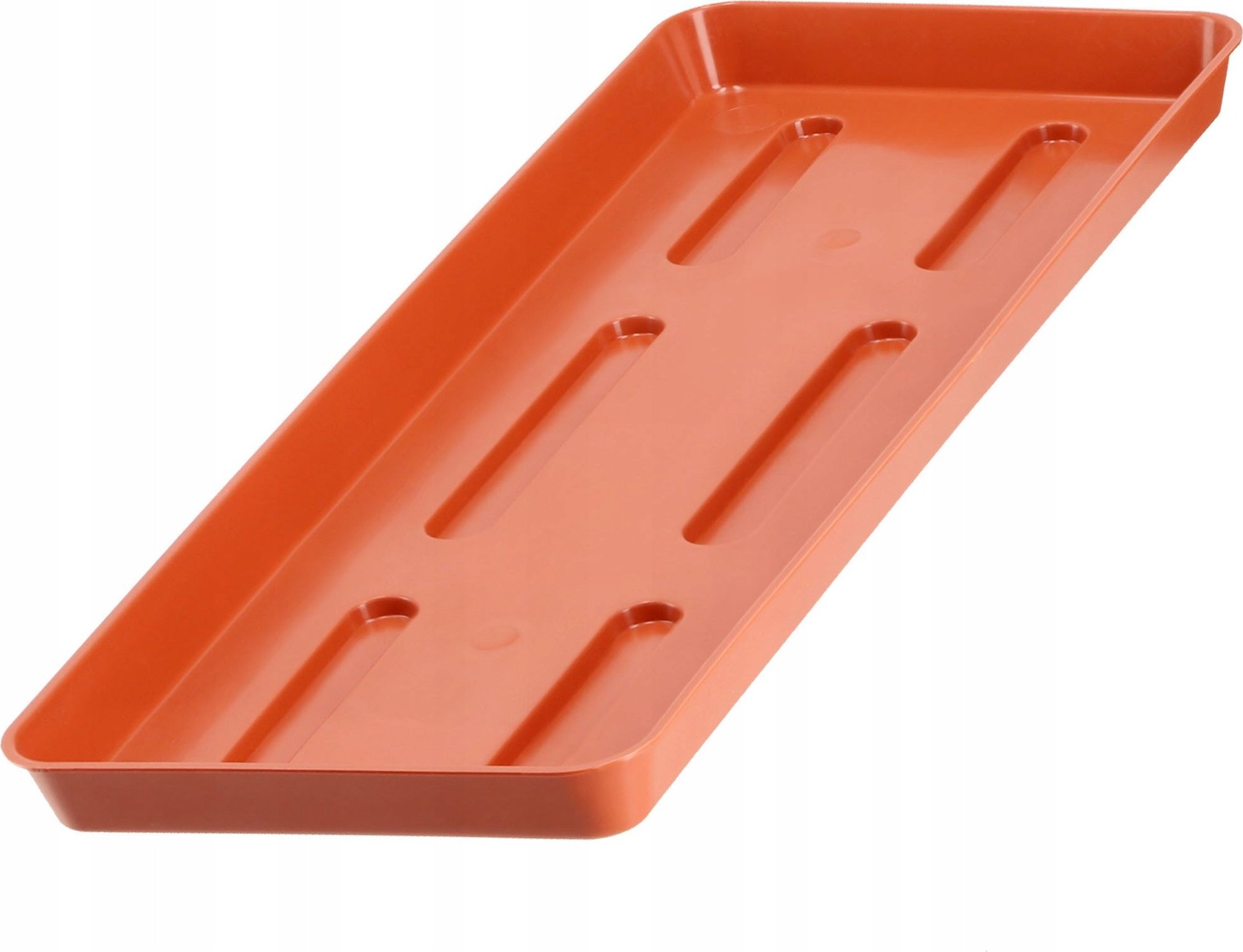 Kadax Podstawka Pod Doniczkę Skrzynkę Balkonową 40 cm pomarańczowa