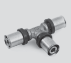 Purmo Trójnik redukcyjny 26 x 26 x 16mm (FAZ4T26A26A16AE0)