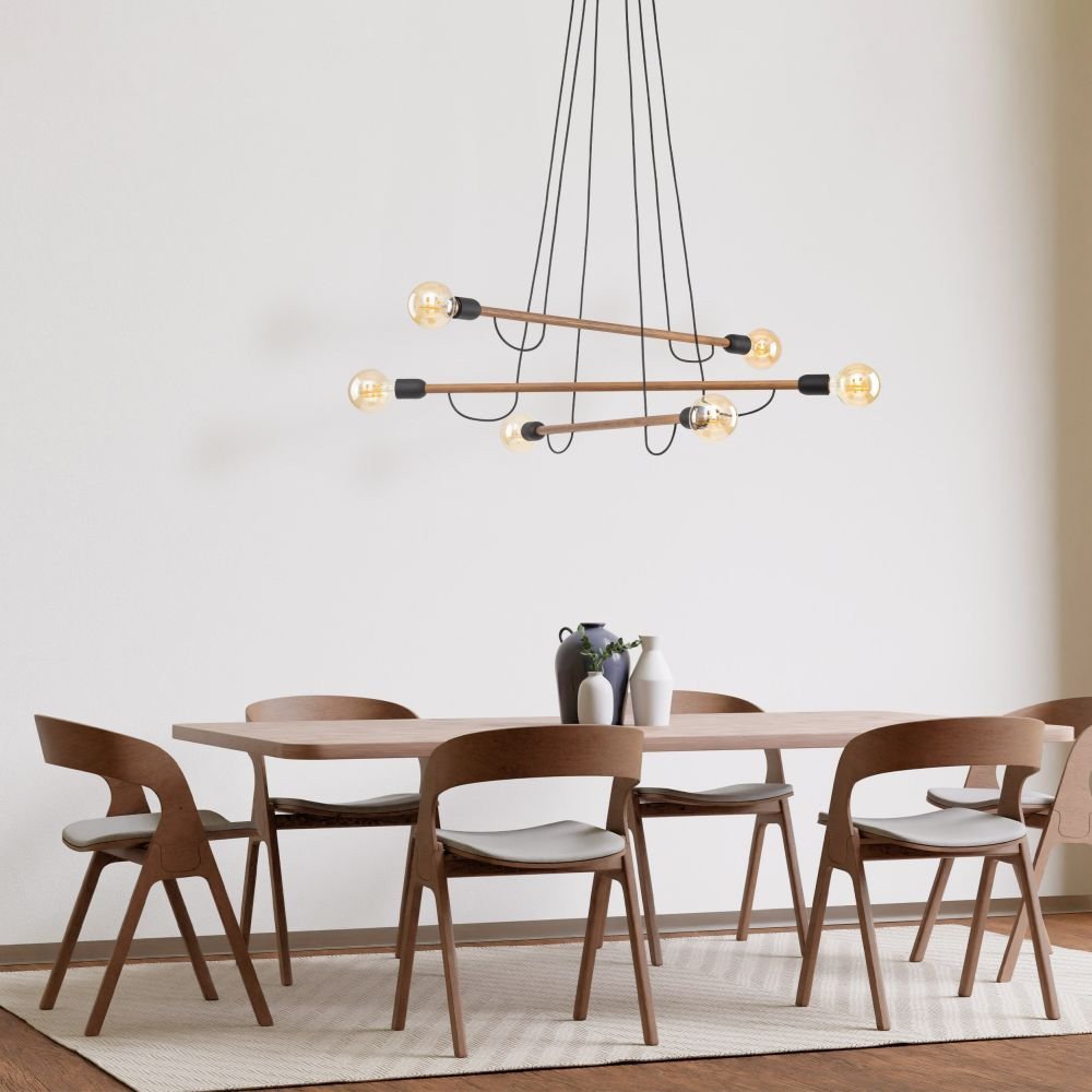 Lampa wisząca HELIX WOOD 4950 TK Lighting