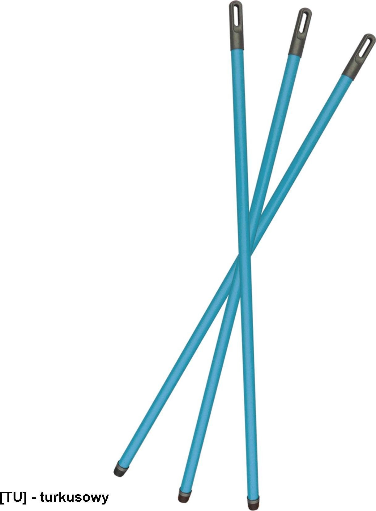 YTRZON120 - trzonek 120 cm, wykonany z tworzywa sztucznego - czerwony