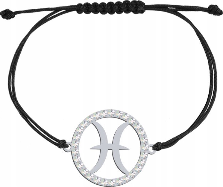 Radziszewska Jewellery Srebrna Bransoletka Znak Zodiaku RYBY