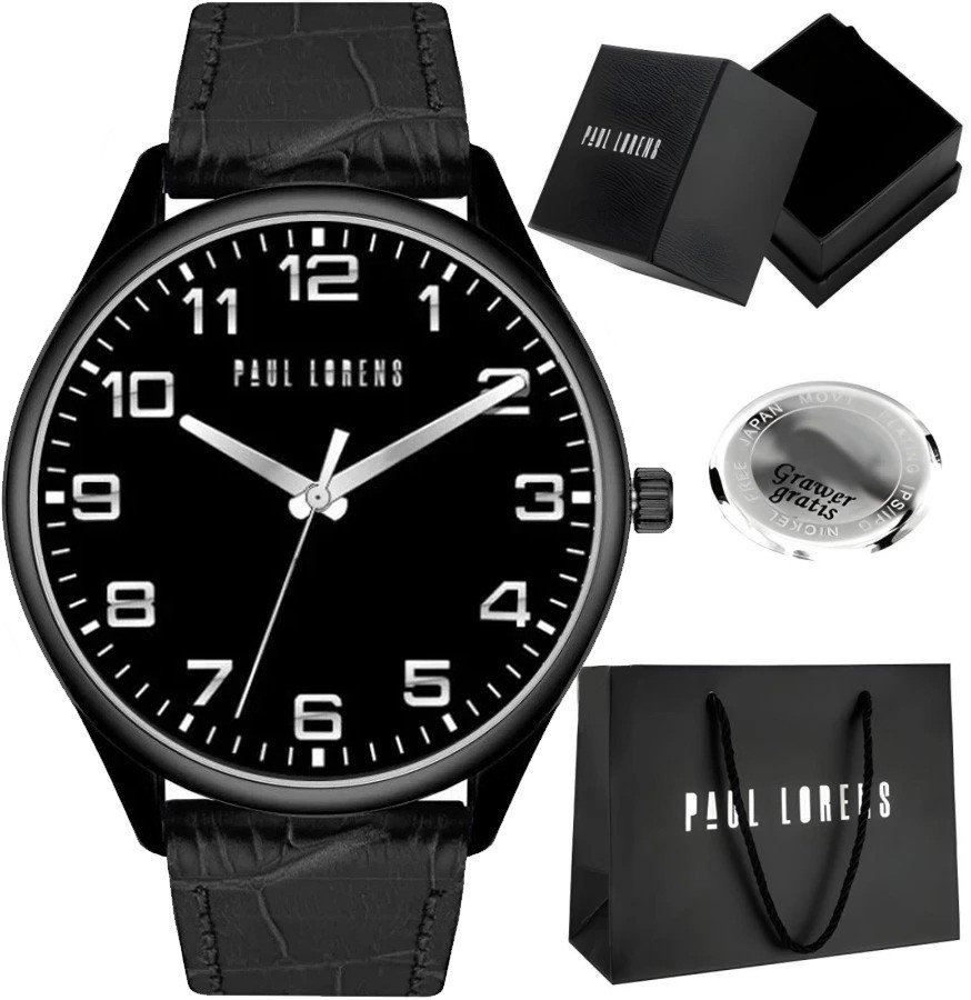 Zegarek męski Paul Lorens BANGIO-PROF Z GRAWEREM