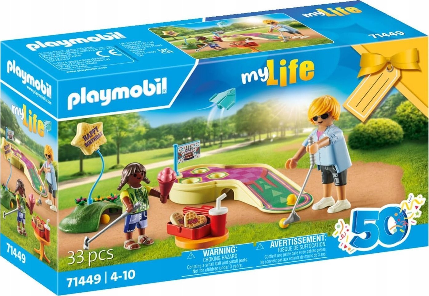 Playmobil Zestaw z figurkami My Life 71449 Minigolf